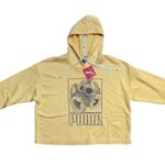 Polera-o-Sueter-con-capucha-ligera-Puma---Amarillo---Talla-L