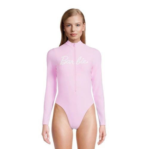 Ropa de Baño Barbie Manga Larga - Rosa Talla M