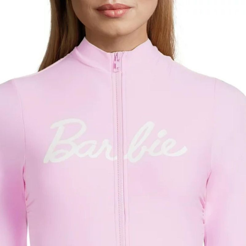 Ropa-de-Baño-Barbie-Manga-Larga---Rosa-Talla-M