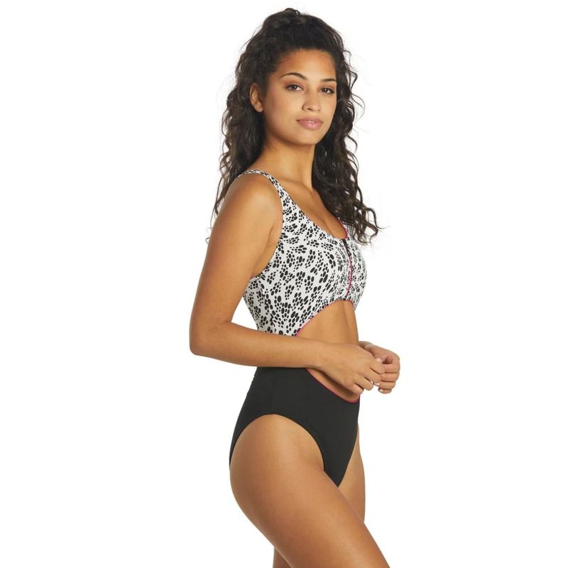 Ropa-de-Baño-Monokini-Nike-Print---Negro-Talla-M