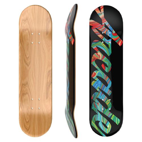 Tabla de Skate Arcade de Madera 8.5" - Multicolor