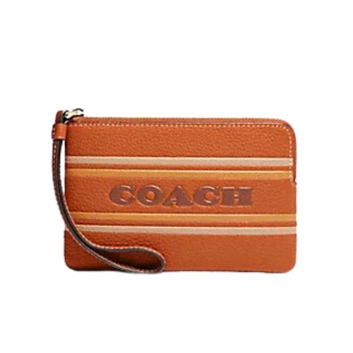 Wrislet Coach de Cuero Corner Zip