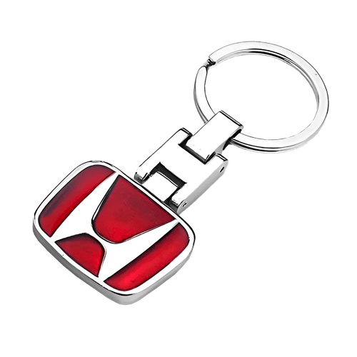 KEY-21 - LLAVERO ZINC HONDA ROJO