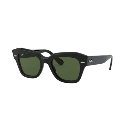 Lentes de Sol Ray Ban Origjnal State Street RB2186 901/31 Black 49mm