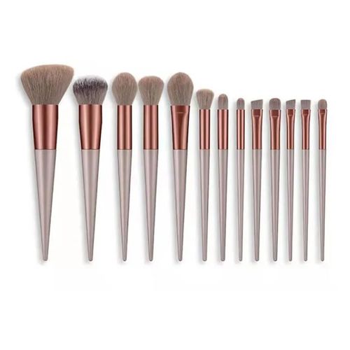 Brochas de Maquillaje Set 13Pcs-no bag Vino