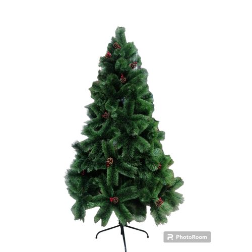 Árbol De Navidad 1.80 Mt Modelo Pino Con Piña Y Cereza