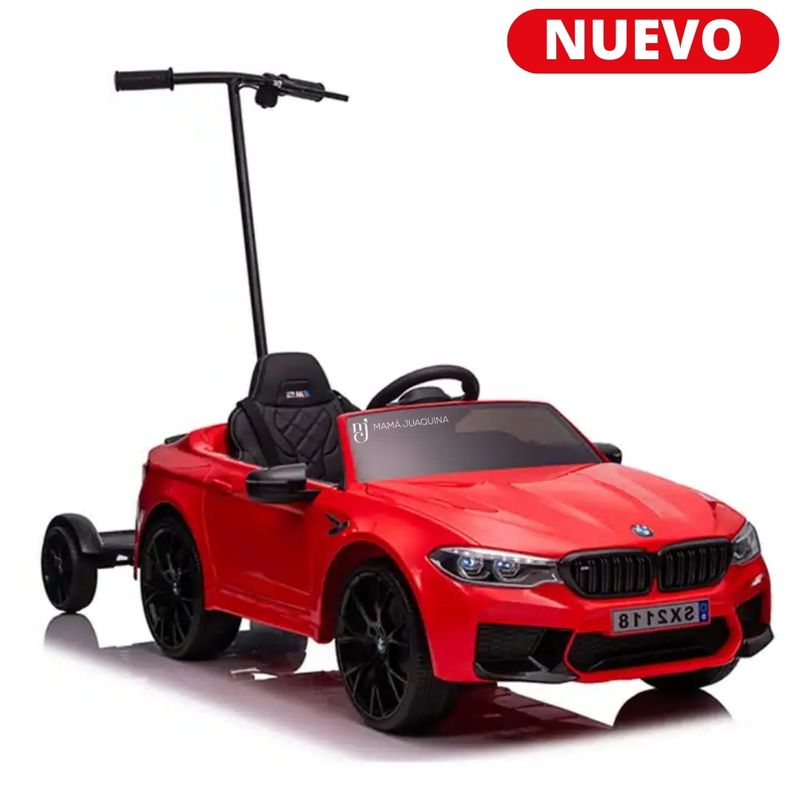 Carro-a-Bateria-para-Niño-y-Adulto-BMW-«SX2118»-Licensed-Red