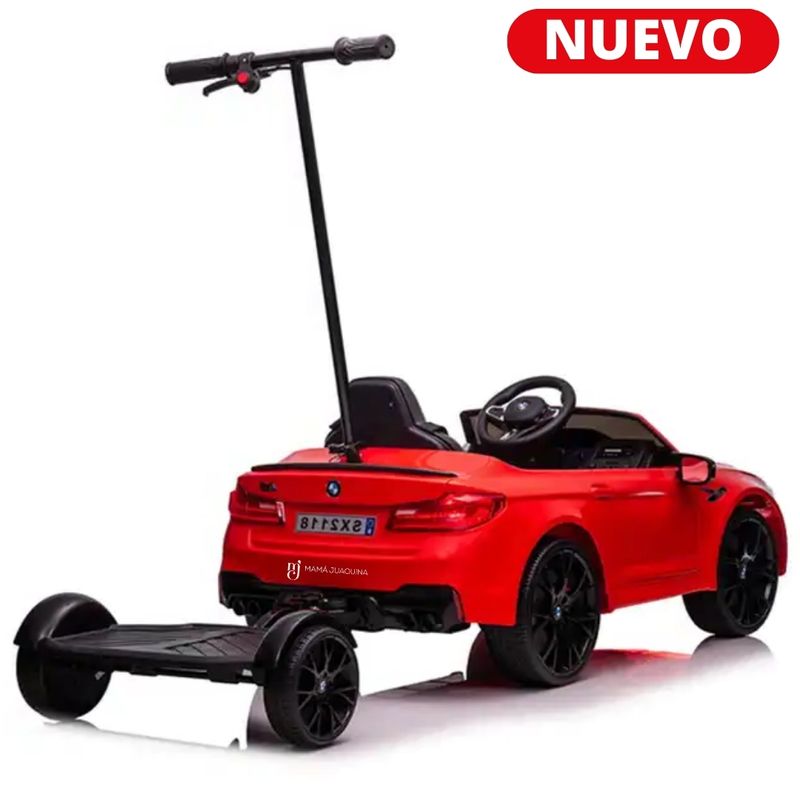 Carro-a-Bateria-para-Niño-y-Adulto-BMW-«SX2118»-Licensed-Red