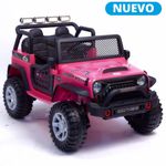 Camioneta-a-Bateria-4-x-4-«IRON-HORSE»-con-Pantalla-Pink