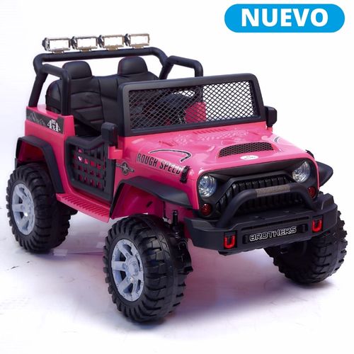 Camioneta a Batería 4 x 4 «IRON HORSE» con Pantalla Pink