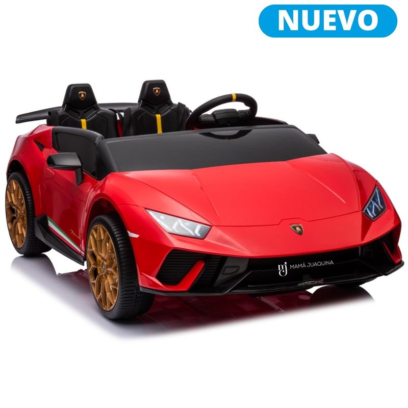 Auto-a-Bateria-Deportivo-para-Niños-«HURACAN»-Licenced-Red