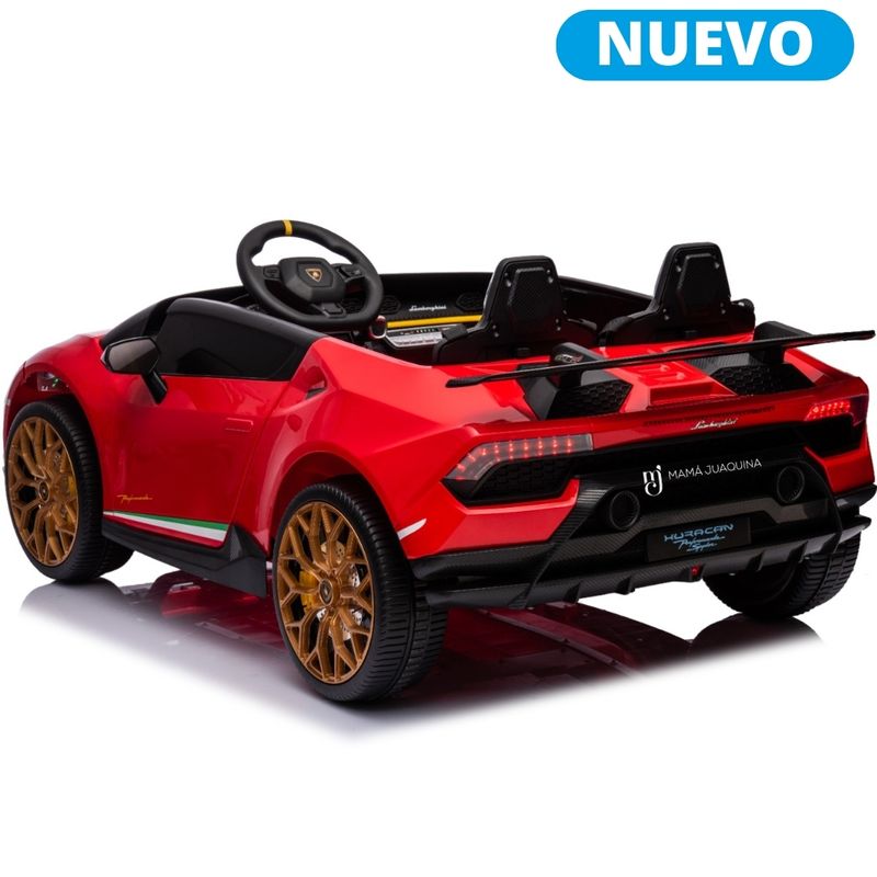 Auto-a-Bateria-Deportivo-para-Niños-«HURACAN»-Licenced-Red