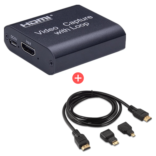 Capturador Video Hdmi Usb 3.0 With Loop Windows Mac Linux