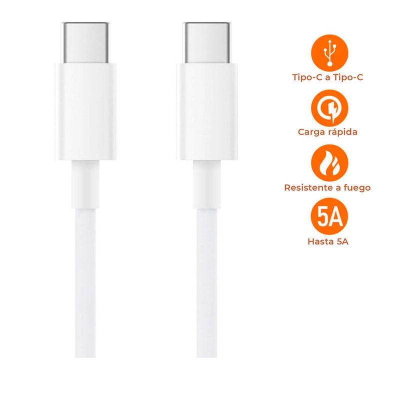 Cable-Xiaomi-MI-tipo-C-a-tipo-C-150cm