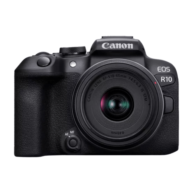 Camara-Canon-EOS-R10---Lente-RF-S-18-45mm---Kit-Deluxe-de-Accesorios