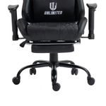 Silla-Gamer-Ergonomica-MAJESTIC-Negro-Posapies-180°-Masajeador-Lumbar