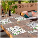 Set-6-Individuales-con-Posavasos-para-Mesa-Modernos-15A-Cafe-Verde