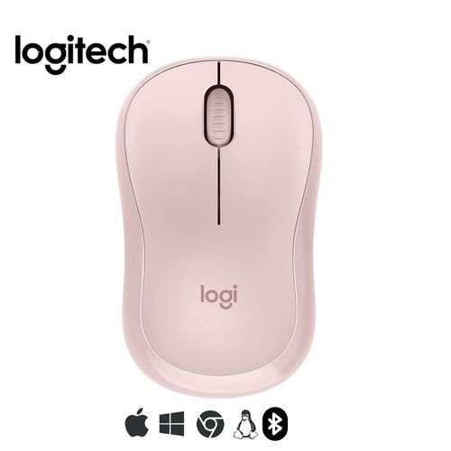 Mouse Logitech M240 Silent Wireless Bt Rosa