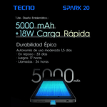 Smartphone-TECNO-Spark-20--8-256GB---Blue