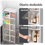 Estante-Organizador-Multiusos-5-Niveles-Elegante-con-Ruedas-Puerta-Gris-S27