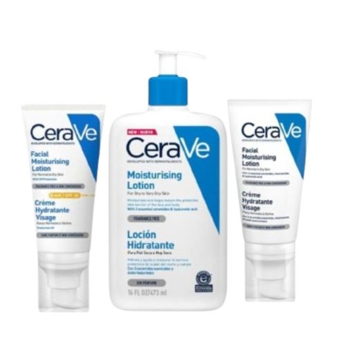 Pack Cerave Hidratación y Protección Piel Normal a Seca