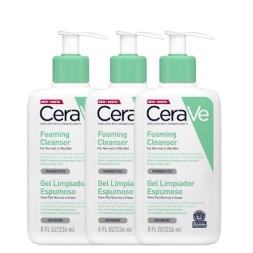 Trio Cerave Gel Limpiador Espumoso 236ml