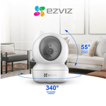 Camara-Inalambrica-Wifi-360º-H6C-PRO-2MP-Full-Hd---MicroSD-128GB---Ezviz