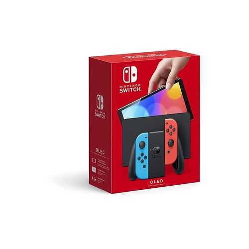 Consola Nintendo Switch Oled Neon 64GB Neón Versión Japón