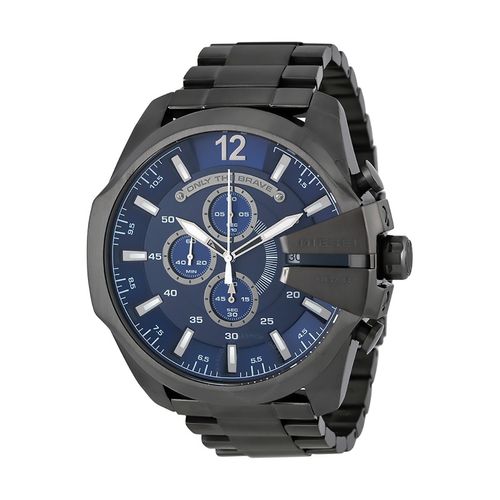 Reloj Diesel Dz4329 Megachief Serie Blue Genuino Nuevo para Caballero