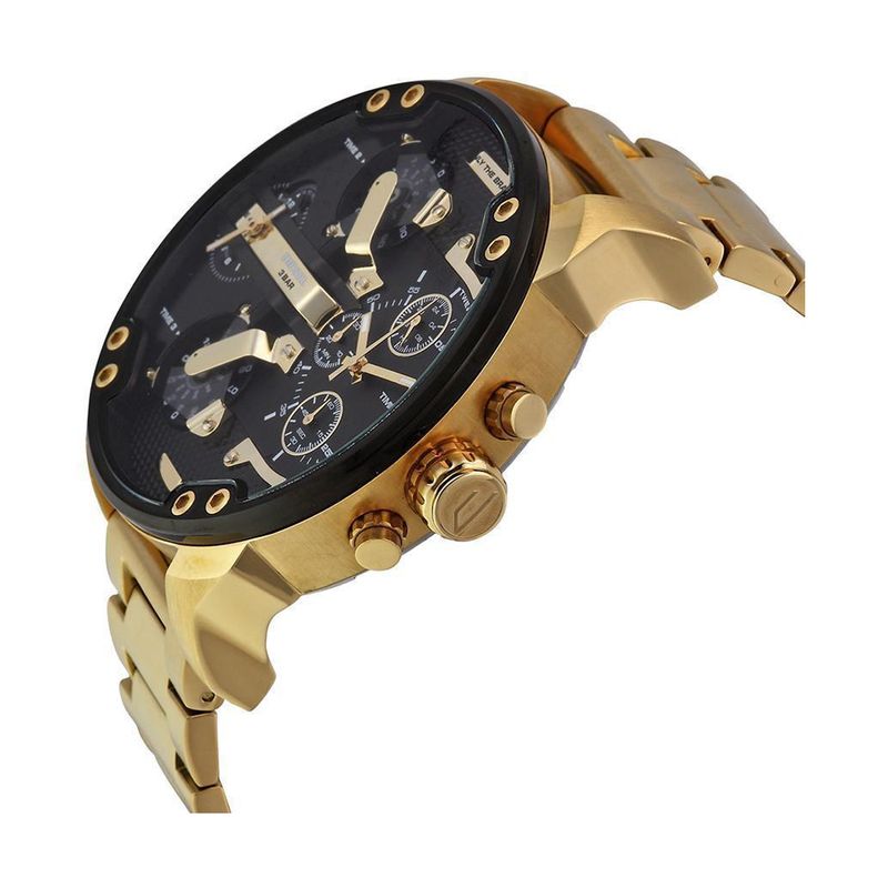 Diesel-Mr-Daddy-20-Dz7333-Gold-and-Black-Nuevo-en-caja