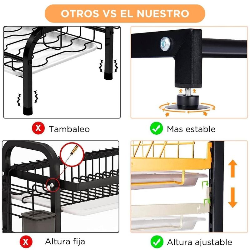 Escurridor-de-Platos-Elegante-y-Moderno-para-Cocina-Negro-E93