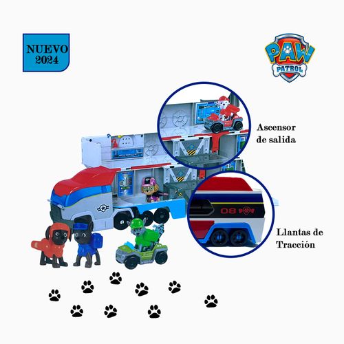 Juguete Set de Camión y Coches con Mascotas PAW PATROL