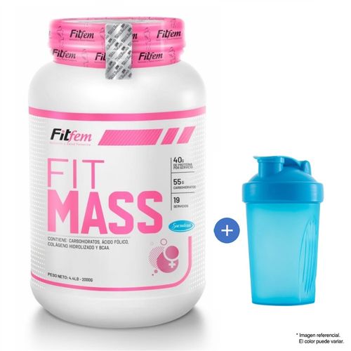 Fitmass 2kg proteína fitfem Vainilla