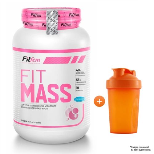 PROTEÍNA FITMASS 2KG GLÚTEOS CON MÁS VOLUMEN VAINILLA