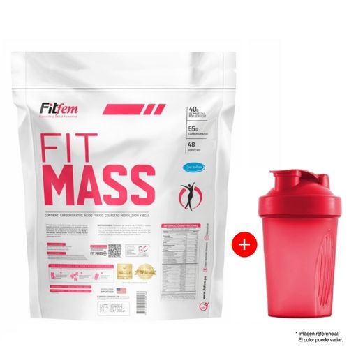 PROTEÍNA FITMASS 5KG PIERNAS CON MÁS VOLUMEN VAINILLA