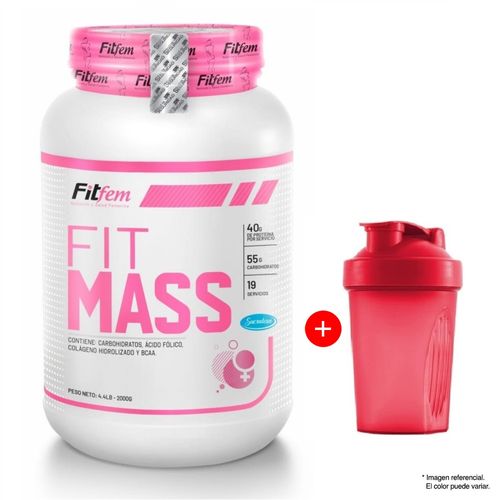 PROTEÍNA FITMASS 2KG GLÚTEOS CON MÁS VOLUMEN CHOCOLATE