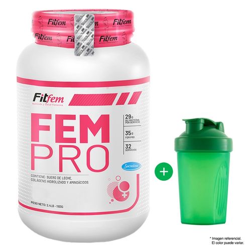 PROTEÍNA FEMPRO 1100 GRAMOS FITFEM VAINILLA