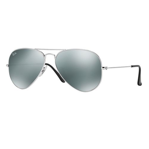 Lentes de Sol Ray Ban Aviador RB3025 W3277 Plata Espejado 58mm Nezmun