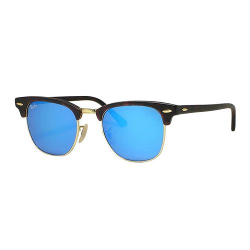 Lentes de Sol Ray Ban Clubmaster RB3016 1145/17 Blue Mirror Nezmun