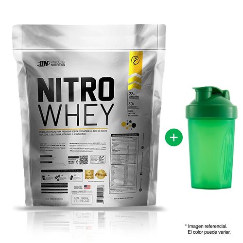 Proteína Universe Nutrition Nitro Whey 3 kg Chocolate + Shaker