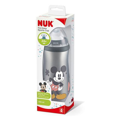 Vaso sport cup antiderrame Mickey 450Ml Nuk 36m+