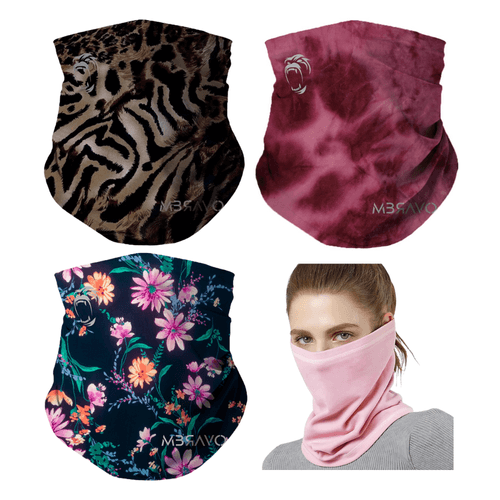 Pack x3 Cuellera Bandana PB36 deportiva Antialergica Para Deporte