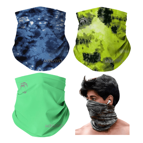 Pack x3 Cuellera Bandana PB40 deportiva Antialergica Para Deporte