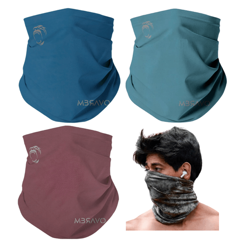 Pack x3 Cuellera Bandana PB18 deportiva Antialergica Para Deporte