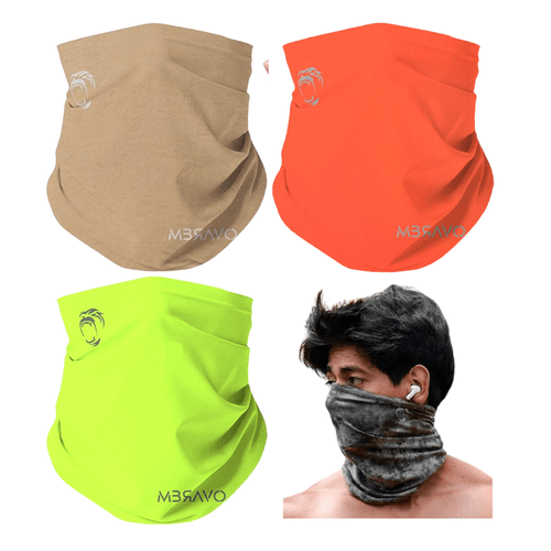 Pack x3 Cuellera Bandana PB17 deportiva Antialergica Para Deporte