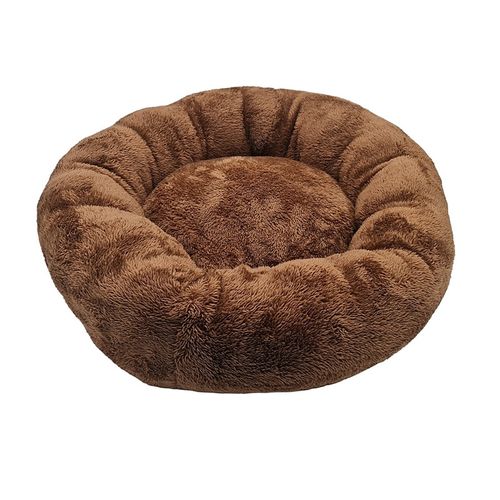 Cama Para Perros y Gatos Donut Lite Marrón Talla XL MD