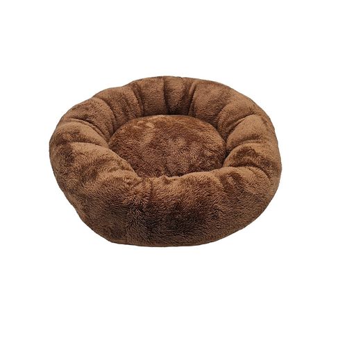 Cama Para Perros y Gatos Donut Lite Marrón Talla M MD