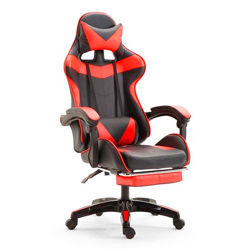 Silla Gamer Premium Pro Negro Rojo