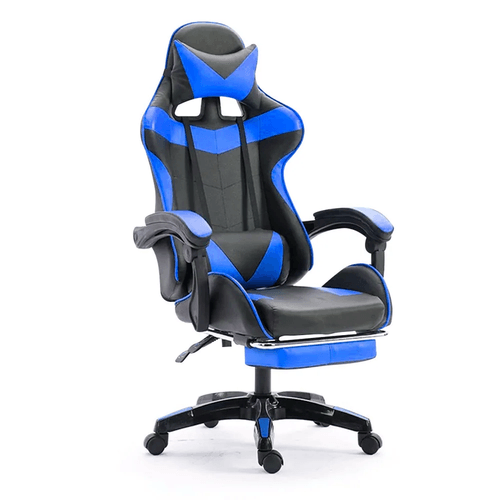 Silla Gamer Premium Pro Negro Azul