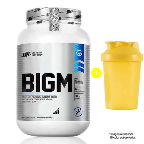 Ganador de peso Universe Nutrition Bigm 2 kg Vainilla